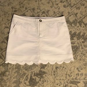 Lilly Pulitzer Scalloped Skort size 4
